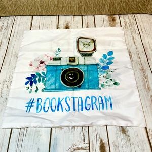 Bookstagram Pillow Cover
